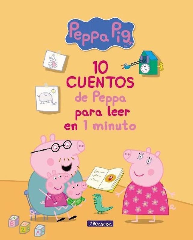 10 cuentos de Peppa para leer en 1 minuto