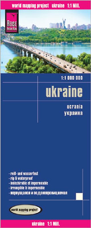 Reise Know-How Landkarte Ukraine (1:1.000.000)