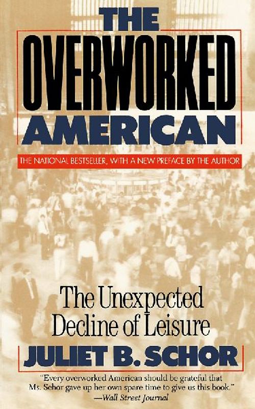 Overworked American : The Unexpected Decline of Leisure - Schor, Juliet B.