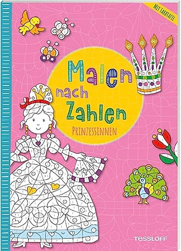 Malen nach Zahlen. Prinzessinnen