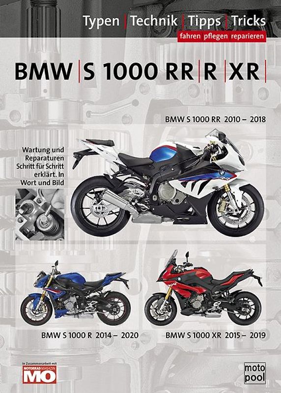 BMW S 1000 RR, R, XR Reparaturanleitung