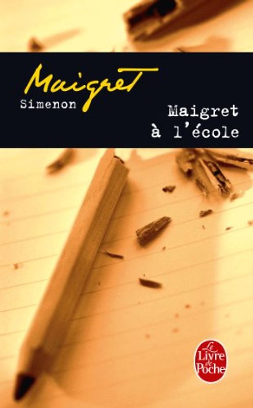 Maigret à l'école (Ldp Simenon) - Georges Simenon