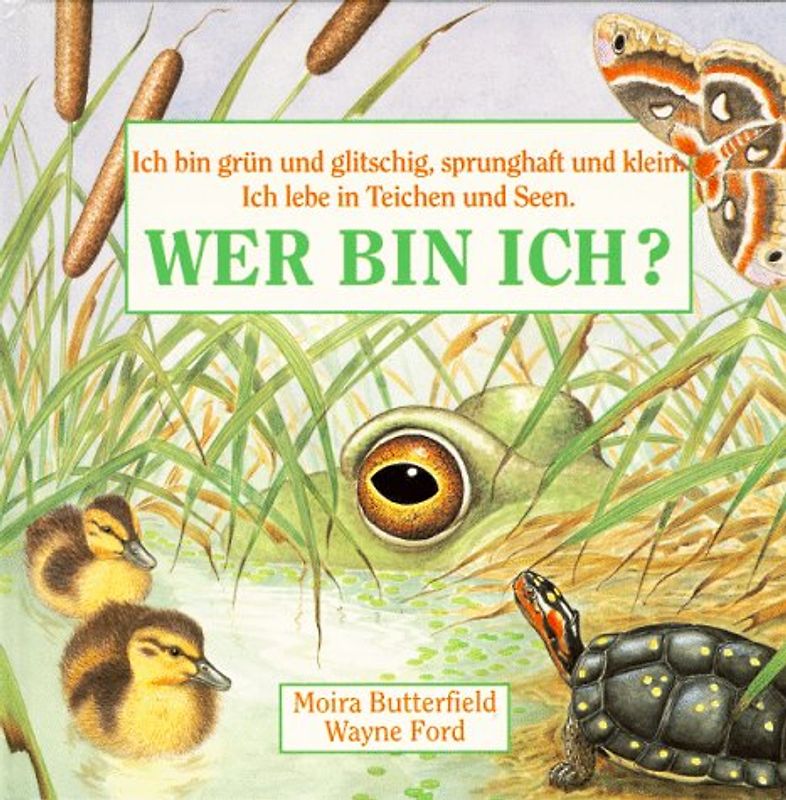 Wer bin ich? / Grün und Glitschig (Frosch)