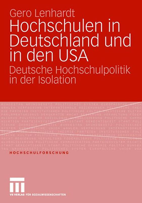 Hochschulen in Deutschland und in den USA