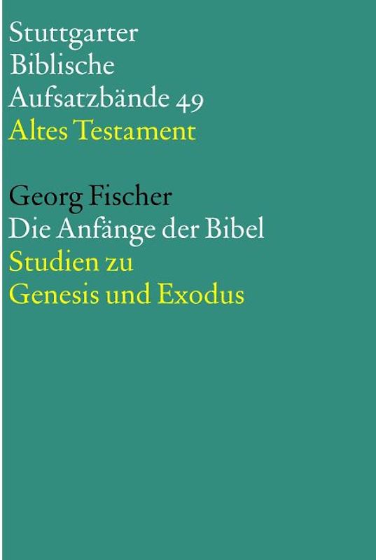 Die Anfänge der Bibel