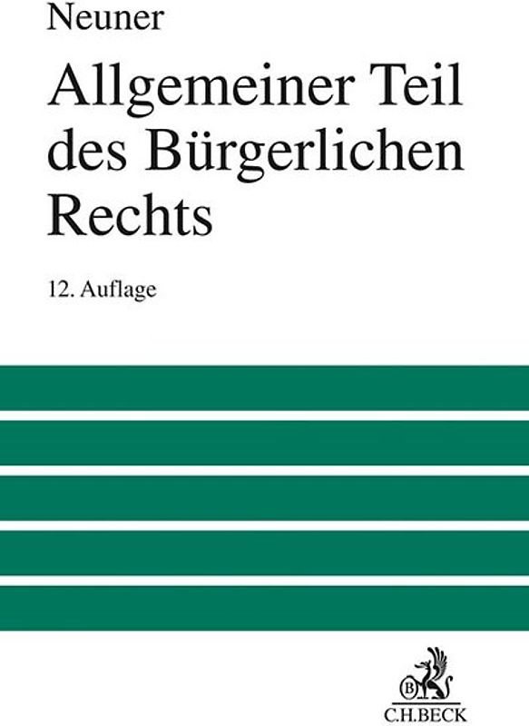 Allgemeiner Teil des Bürgerlichen Rechts