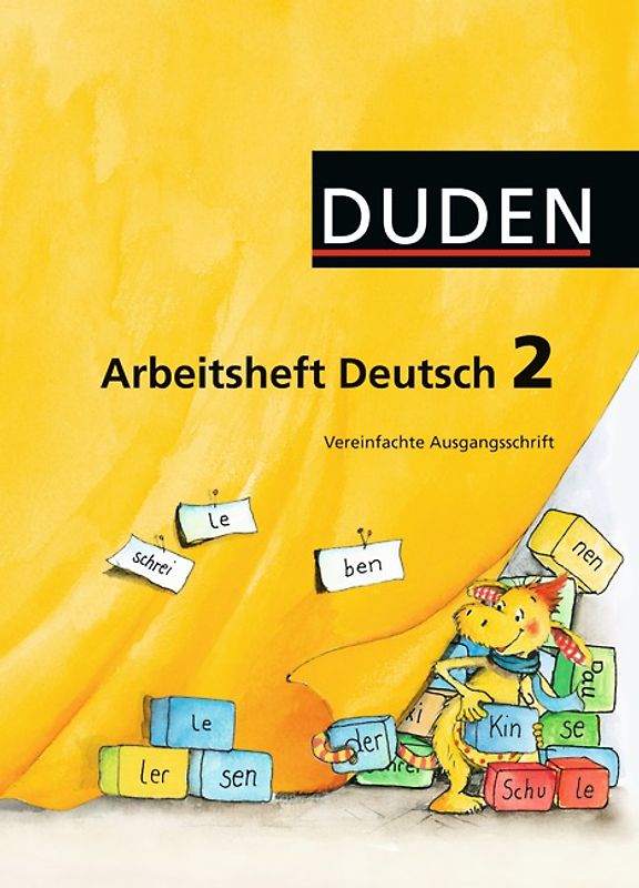 Duden Sprachbuch - Westliche Bundesländer (außer Bayern) / 2. Schuljahr - Arbeitsheft Vereinfachte Ausgangsschrift