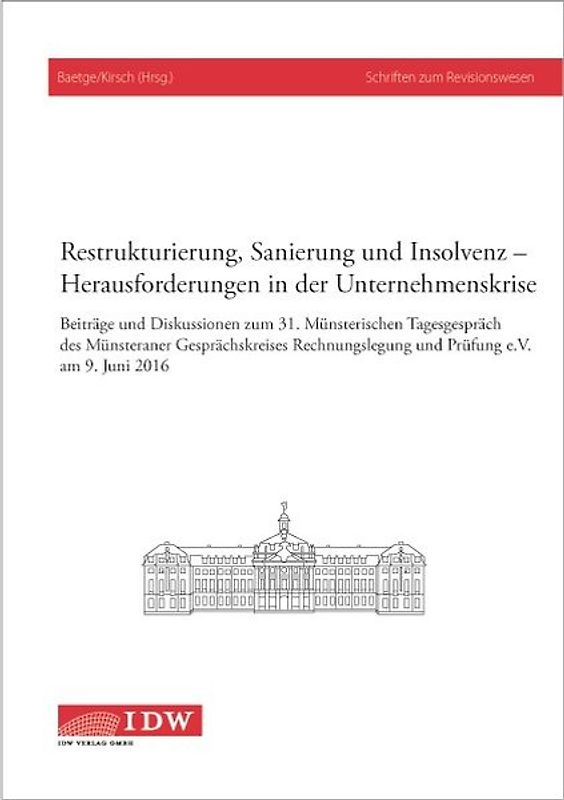 Restrukturierung, Sanierung und Insolvenz