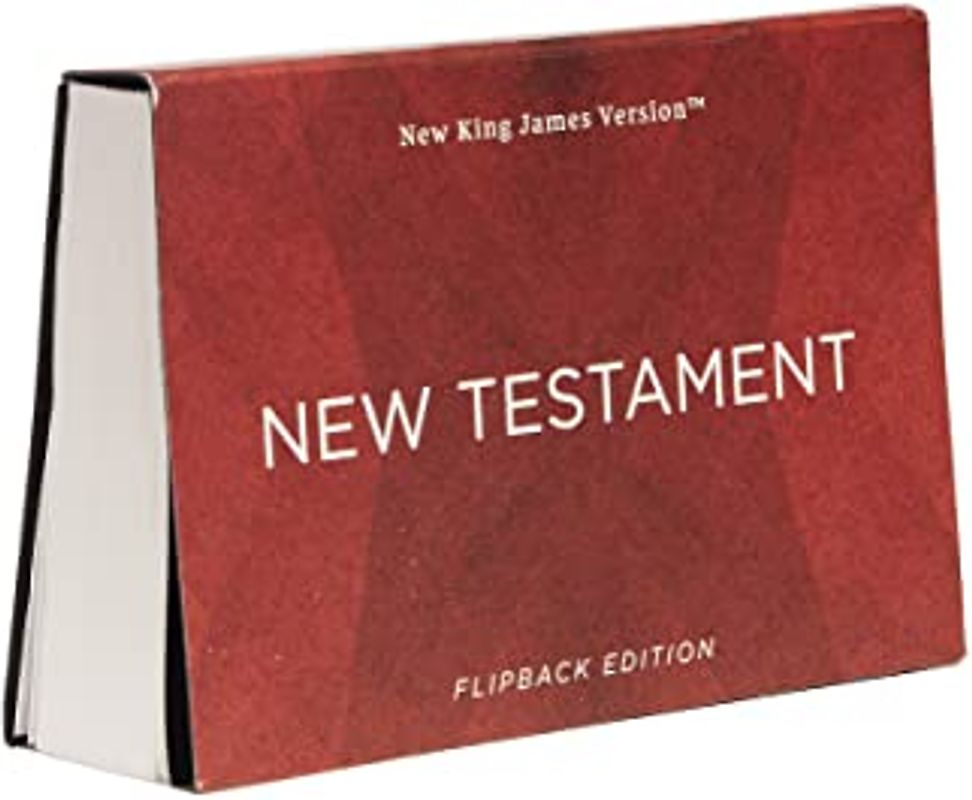NKJV New Testament, Flipback Edition, Paperback, Comfort Print: Holy Bible, New King James Version