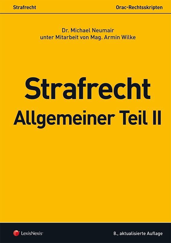 Strafrecht - Allgemeiner Teil II