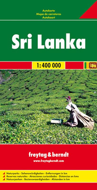 Sri Lanka. 1:400000