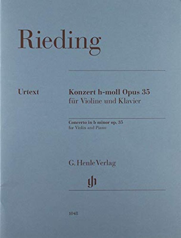 Konzert h-moll op. 35 für Violine und Klavier