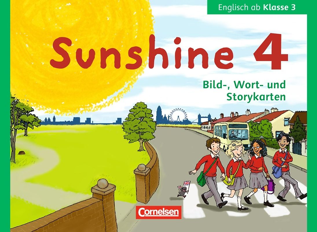 Sunshine - Allgemeine Ausgabe / Bayern / 4. Schuljahr - Bild-, Wort- und Storykarten