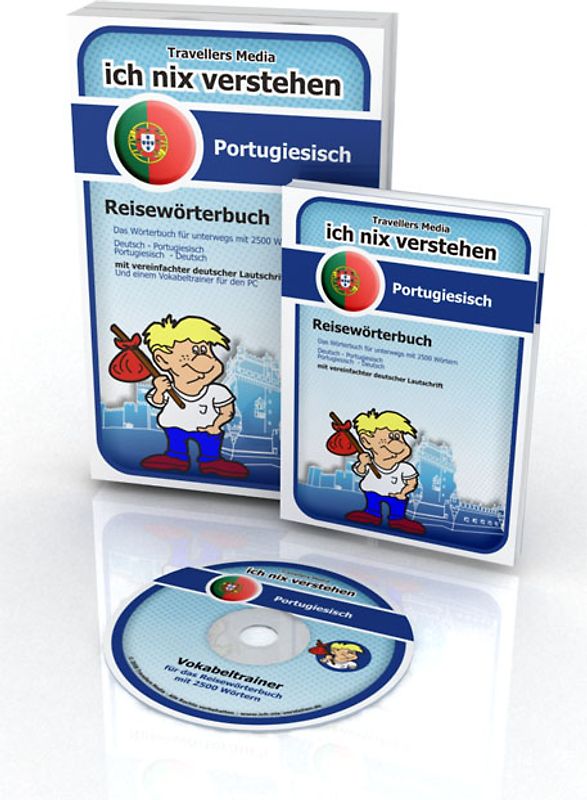 Ich nix verstehen - Reisewörterbuch Portugiesisch. Reisewörterbuch mit 2500 wichtigen Wörtern. Portugiesisch-Deutsch /Deutsch-Portugiesisch. Mit einem Vokabeltrainer für den PC