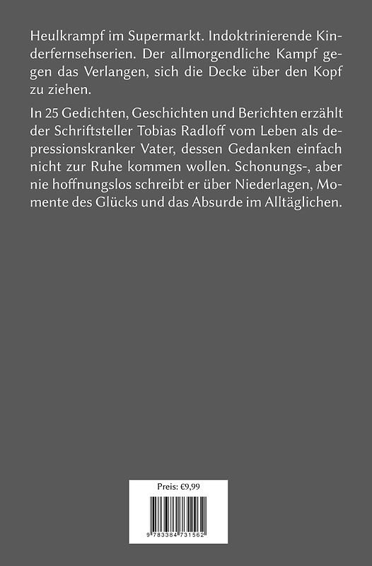 "Papa, lach doch mal!"