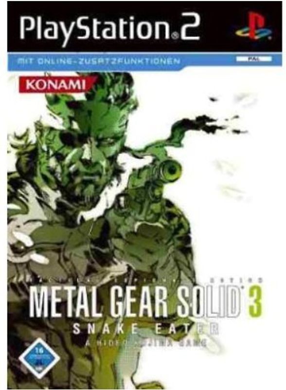 Metal Gear Solid 3: Snake Eater - Steelbook PlayStation 2