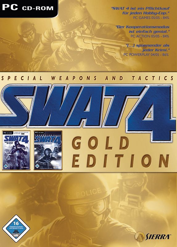 SWAT 4: Gold SWAT 4 + SWAT 4 Exp. (Stetchkov) PC Spiele