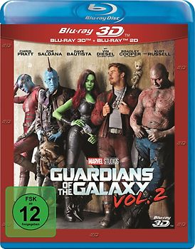 Guardians of the Galaxy Vol. 2 3D [inkl. Blu-ray] 3D Blu-ray Disc