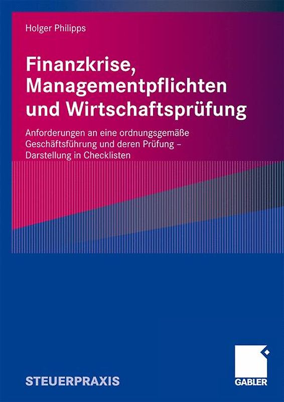 Finanzkrise, Managementpflichten und Wirtschaftsprüfung