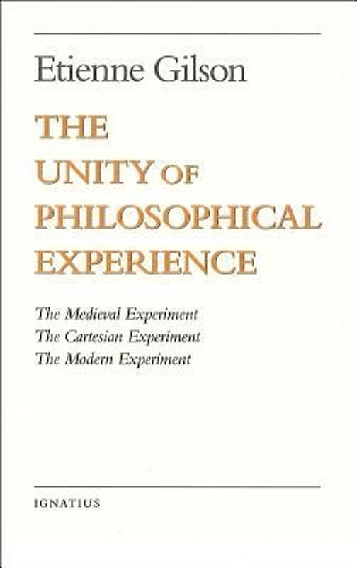 The Unity of Philosophical Experience