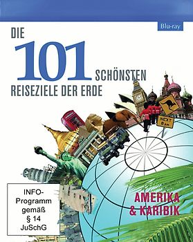 Die 101 schönsten Reiseziele der Erde - 3 - Amerika & Karibik [Blu-ray] Blu-ray Disc