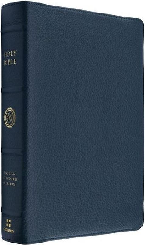 ESV Heirloom Bible, Veritas: Single Column Edition (Calfskin, Meridian Blue)