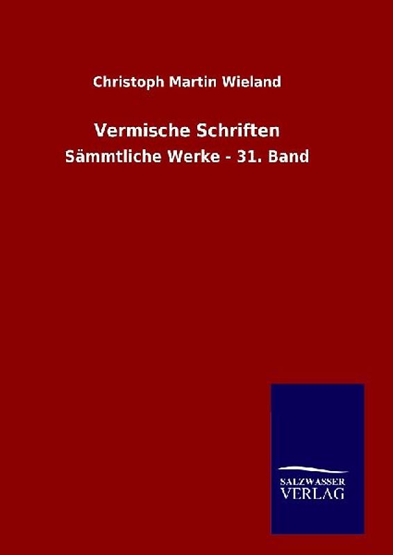 Vermische Schriften