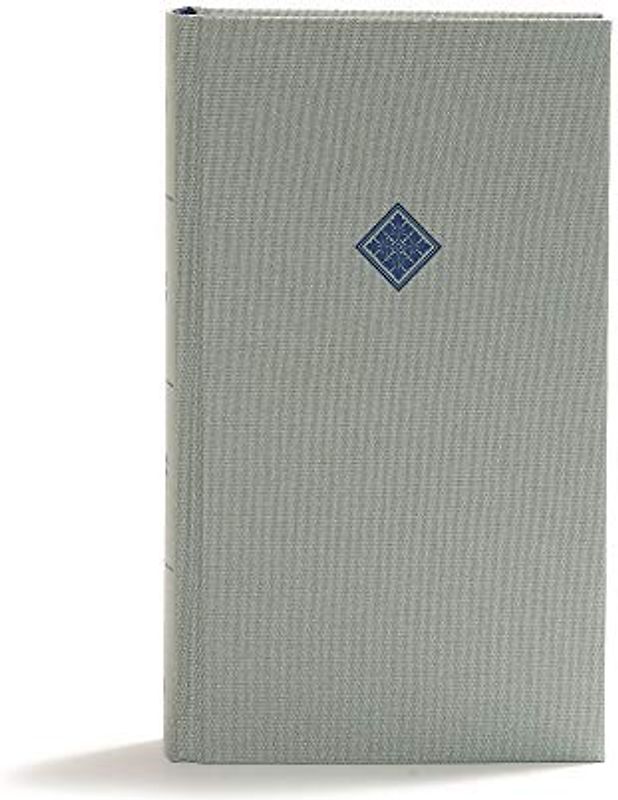 CSB Reader's Bible, Gray Cloth Over Board