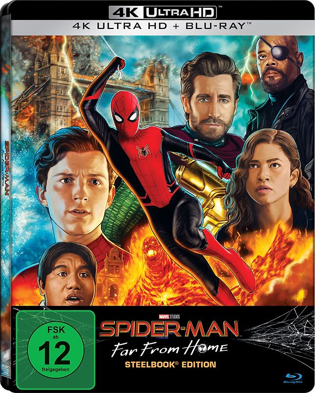 Spider-Man: Far From Home [inkl. Blu-ray, SteelBook Pop Art] Blu-ray Disc