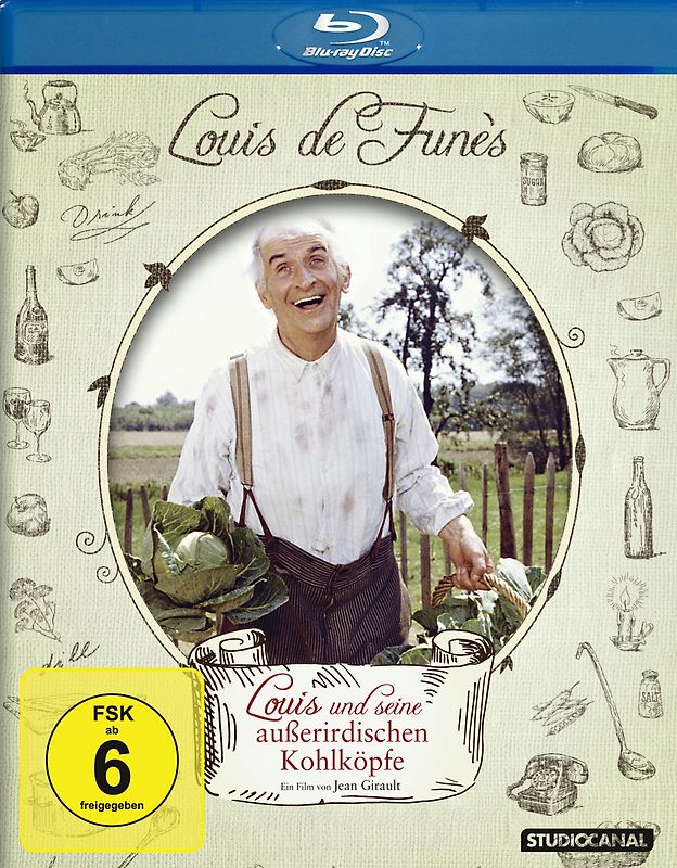 Louis und seine außerirdischen Kohlköpfe - Louis de Funes Blu-ray Disc