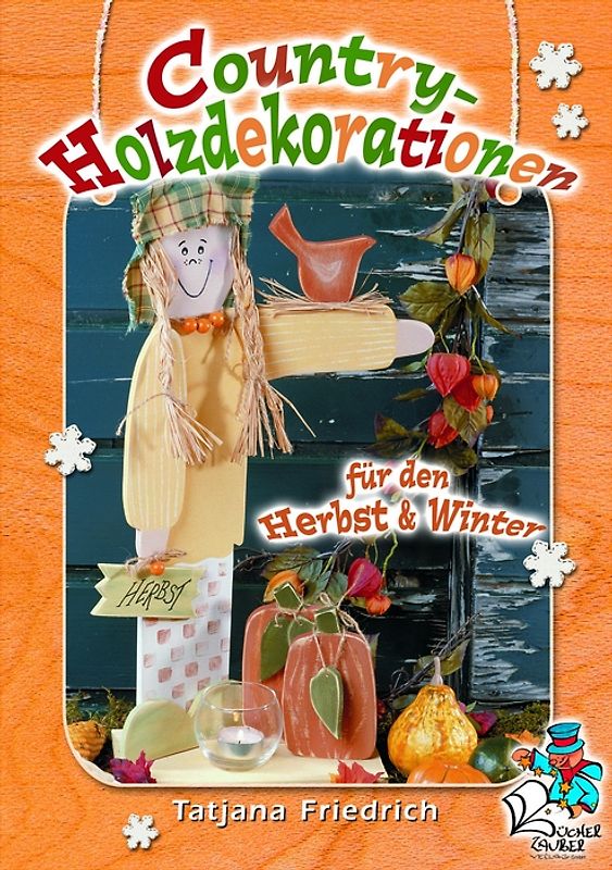 Country-Holzdekorationen für den Herbst & Winter