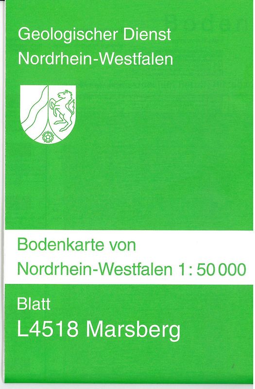 Bodenkarten von Nordrhein-Westfalen 1:50000 / Marsberg