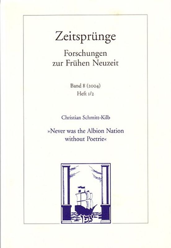 "Never was the Albion Nation without Poetrie"