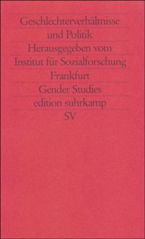 Geschlechterverhältnisse und Politik