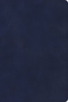 CSB Rainbow Study Bible, Navy Leathertouch