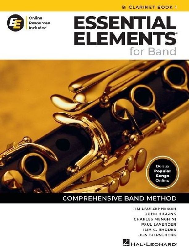 Essential Elements for Band BB Clarinet Book 1 with Eei Online Resources Clarinet Method Book and Sheet Music for Students and Teachers Band Method Songbook Newer 2025 Edition Available