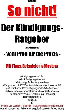 So nicht! Der Kündigungs-Ratgeber Arbeitsrecht
