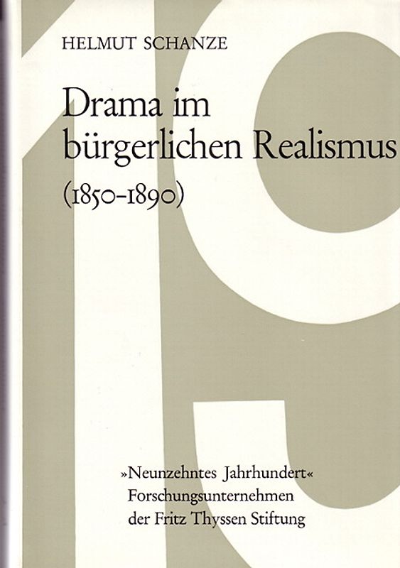 Drama im bürgerlichen Realismus (1850-1890)