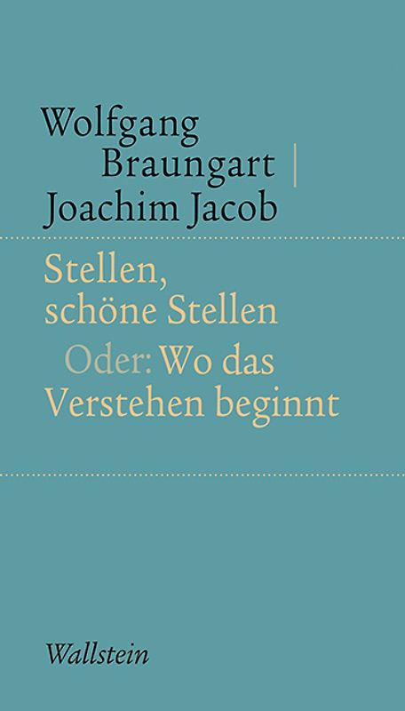 Stellen, schöne Stellen