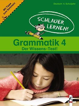 Grammatik - 4. Schuljahr