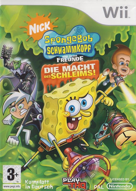 SpongeBob: Die Macht des Schleims [AT Import] Nintendo Wii