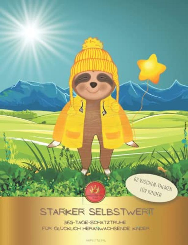 Das grosse Karten-Set & Selbstwert-Schatztruhe I Starker Selbstwert für Kinder - 60 fröhlich illustrierte Karten zum Ausschneiden: 60 fröhlich ... für glücklich heranwachsende Kinder!