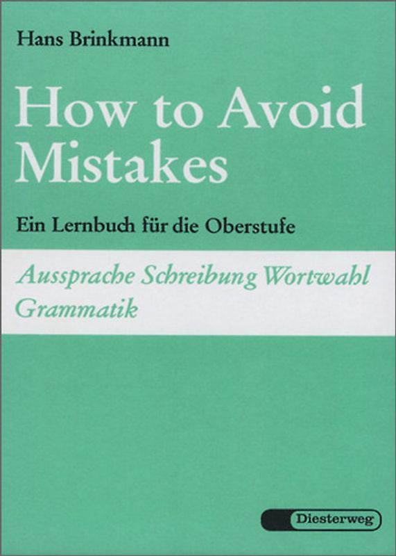 How to Avoid Mistakes / How to Avoid Mistakes