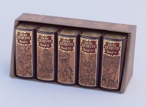 Don Quijote (VORZUGSAUSGABE). Vorzugsausgabe mit Kopfgoldschnitt, limitiert und numeriert (250 Ex.)