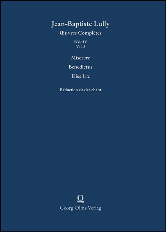 Miserere, Benedictus, Dies Irae