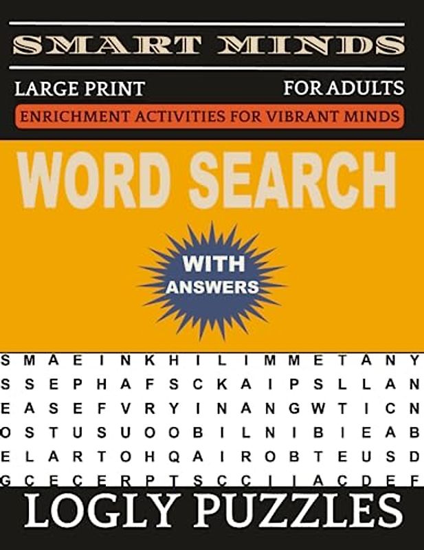 Word Search Book Large Print for Adults: 2400+ words New Fun and Relaxing Puzzles Book for Adults & Seniors with Answers Key
