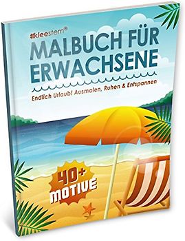 Kleestern Malbuch für Erwachsene
