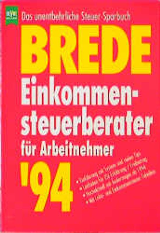 Einkommensteuer-Berater 1994