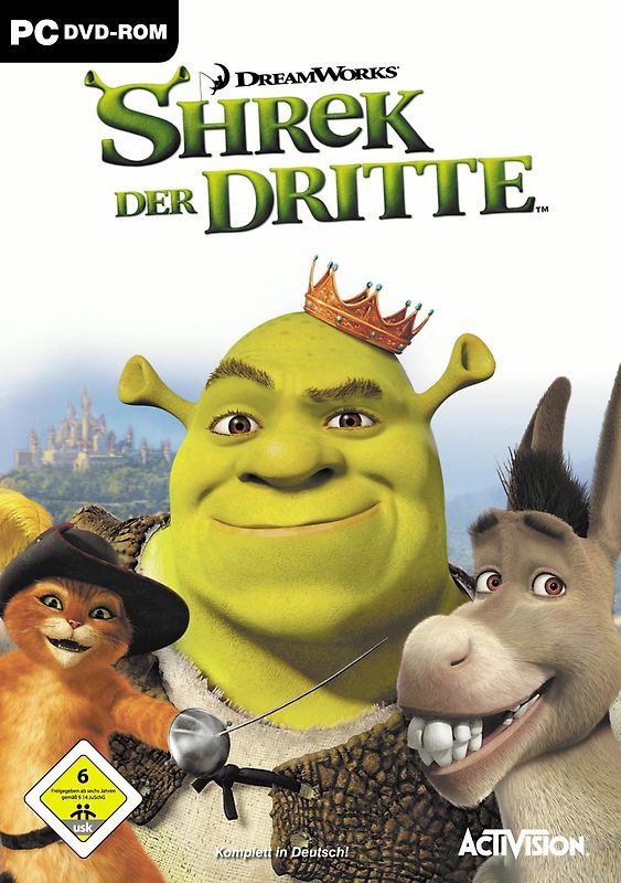 Shrek der Dritte PC Spiele