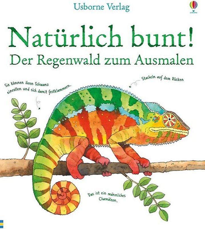 Natürlich bunt! Der Regenwald zum Ausmalen